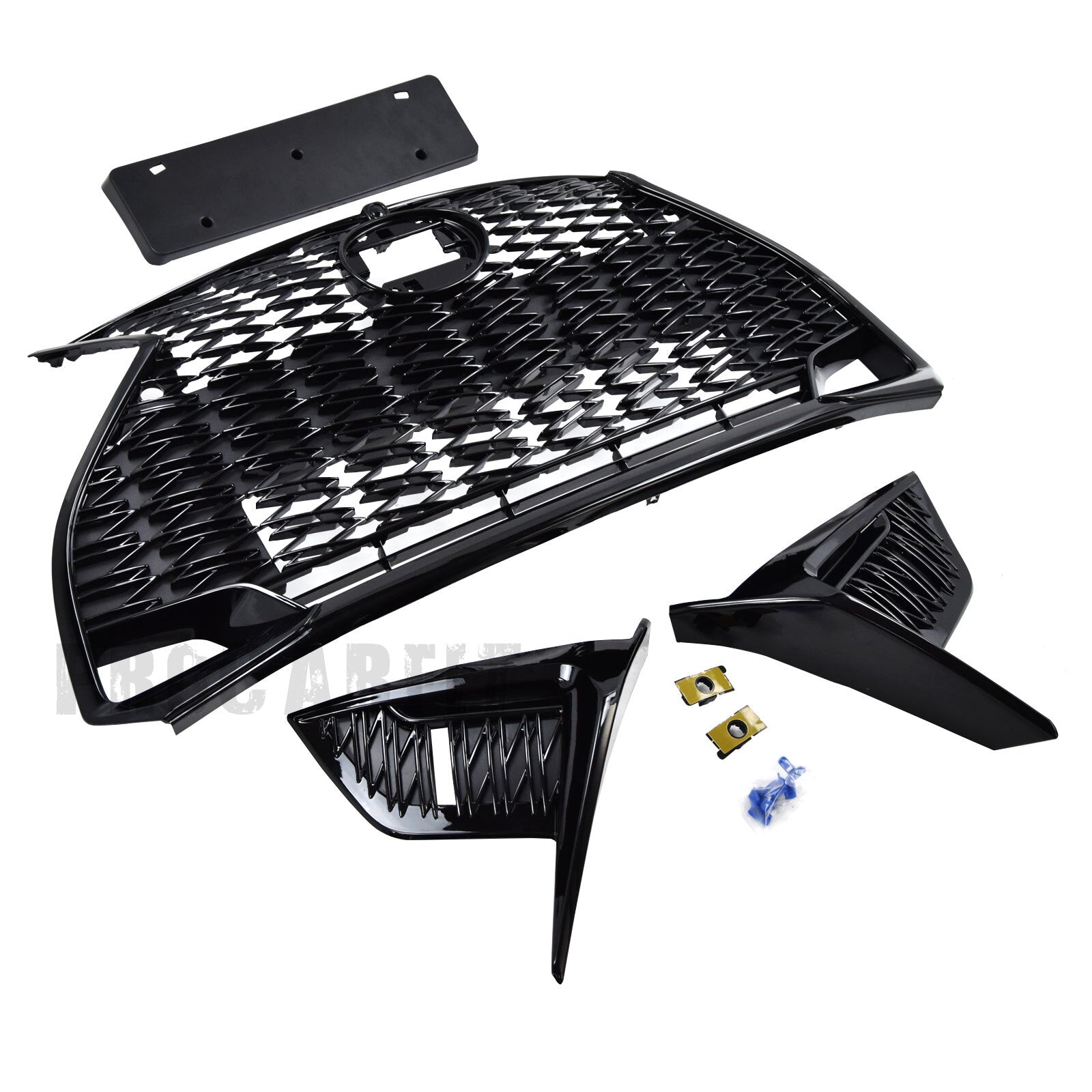 FRONT GRILLE W/ CAMERA HOLE 53112-53470 FOR 21-22 for LEXUS IS300 IS350 F-SPORT