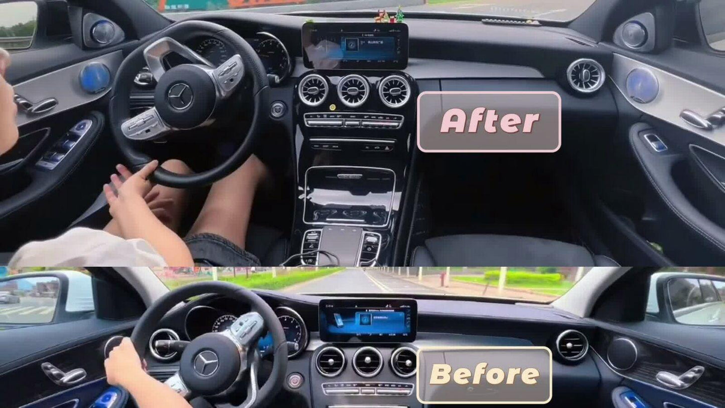 64 Colors W205 LED Light Ambient Interior Kit for Mercedes-Benz C-Class 2015+