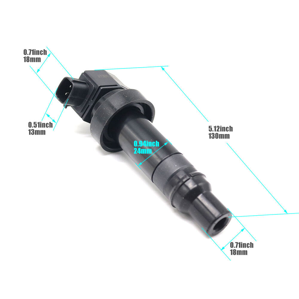 4-pack for Kia Soul Modern Accent for Veloster Rio 1.6L L4 27301-2B010 Ignition Coil