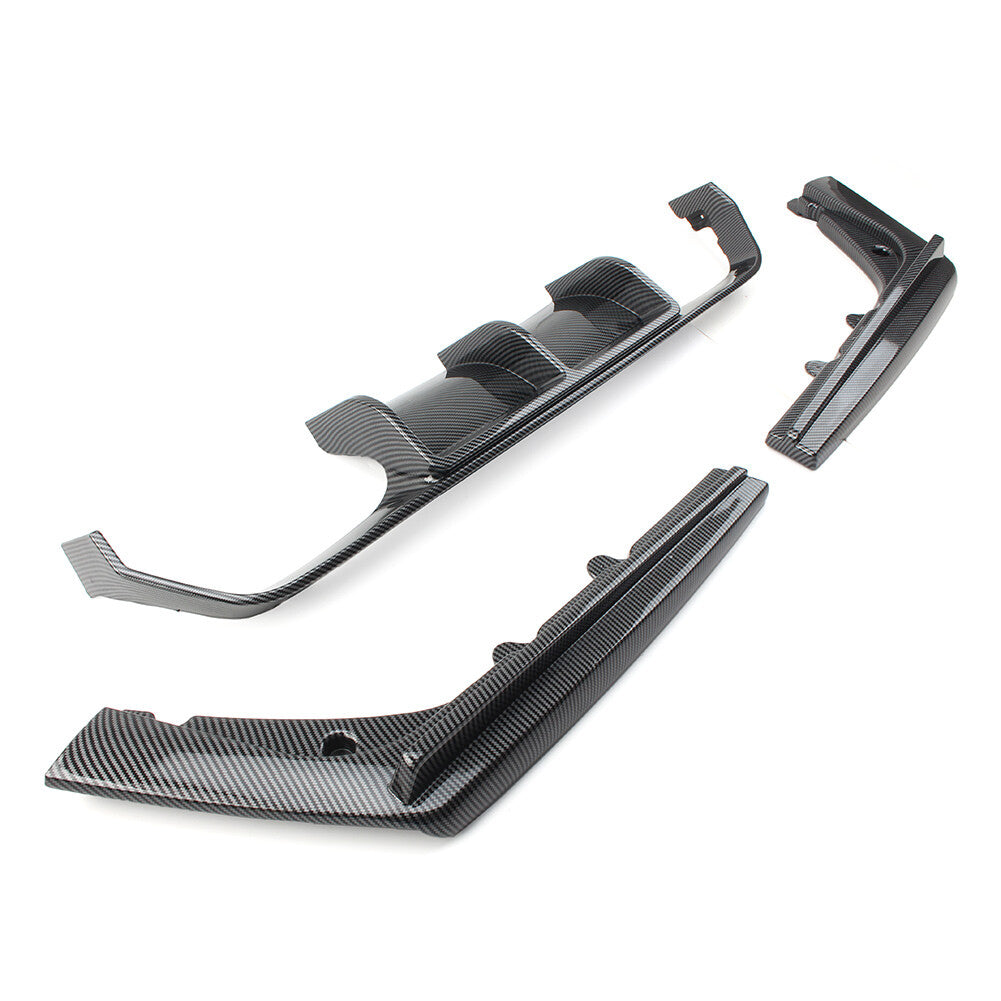 Carbon Fiber Rear Bumper Diffuser Lip Body Kit for BMW F80 M3 F82 F83 M4 2015-20