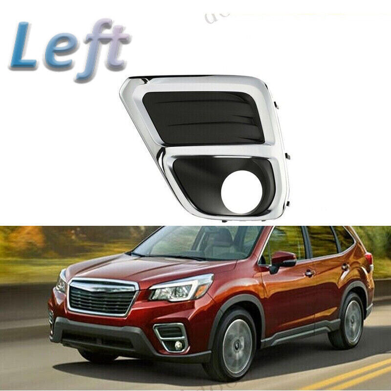 Left Front Bumper Fog Light Trim Lamp Cover Bezel for Subaru Forester 2019-2021