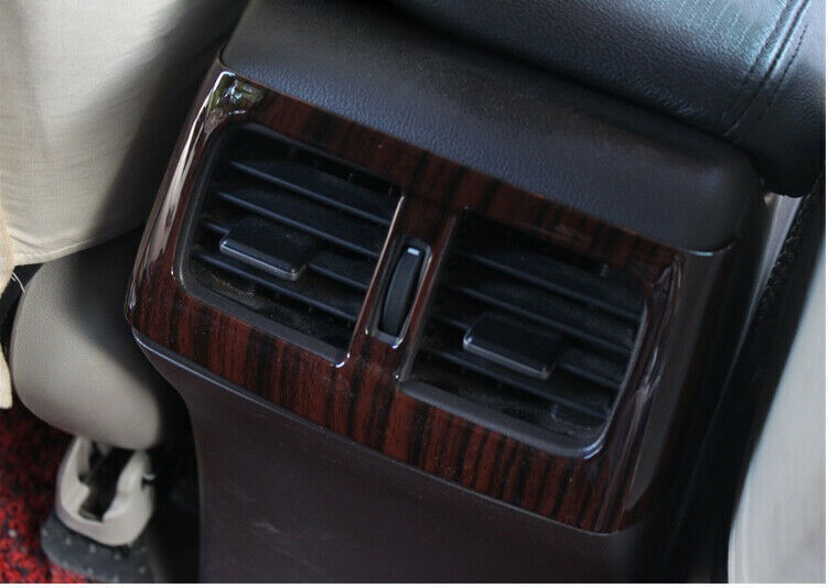 Rear Air Outlet Vent Frame Trim 1 for Honda CRV CR-V 2012-2016 Peach Wood Grain