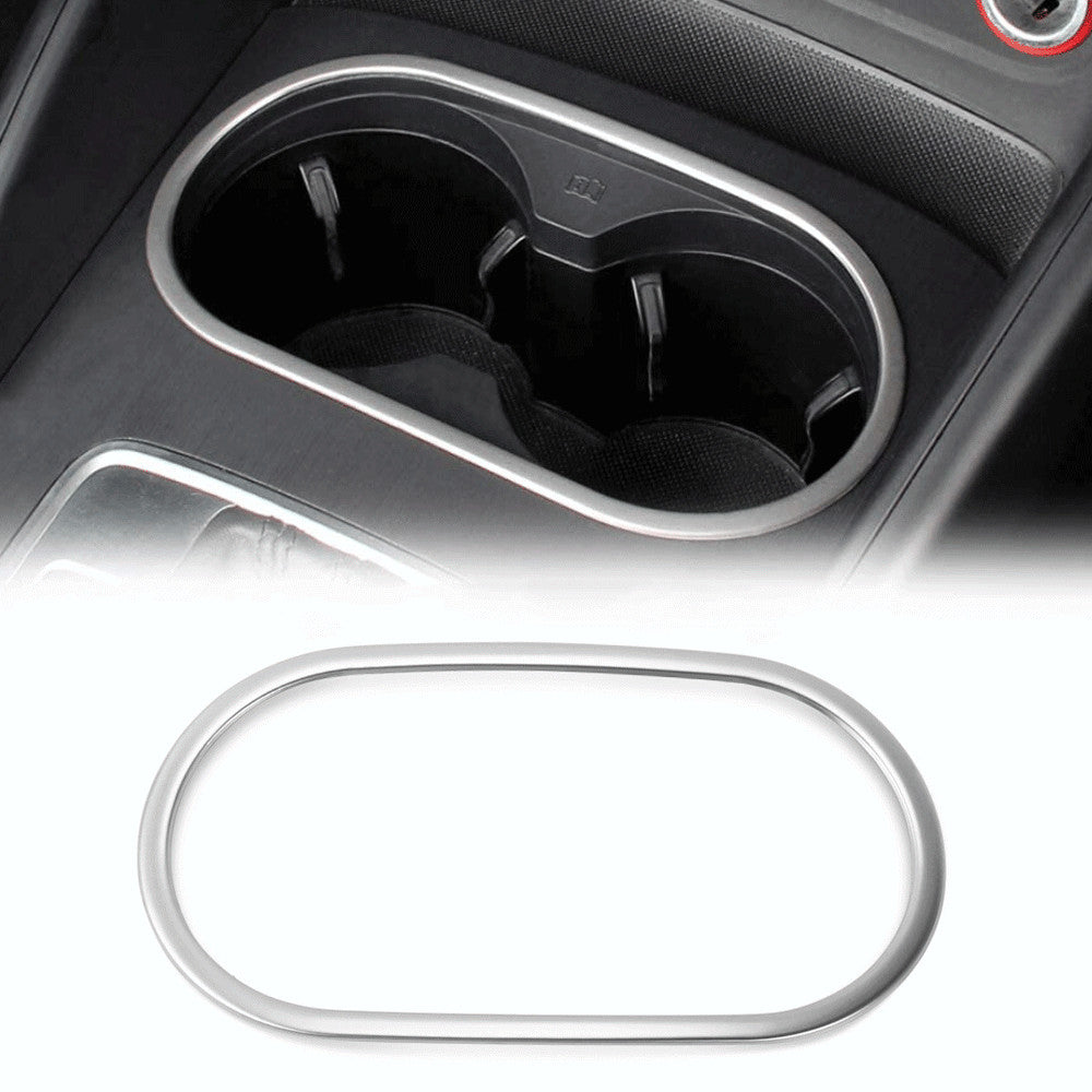 Fit For 2013-2018 for Audi A3 8V Inner Accessories Water Cup Holder Frame Cover Trim