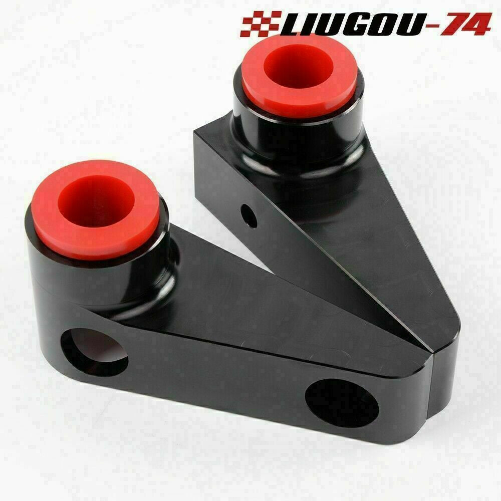 2-Pack Fits 07-16 for Jeep for Wrangler JK Black and Red Sway Stick Bracket Control Arms