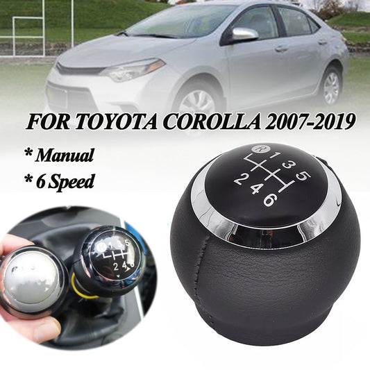 GEAR SHIFT KNOB for TOYOTA for COROLLA MANUAL SHIFTER LEVER 6 SPEED 2007-2019