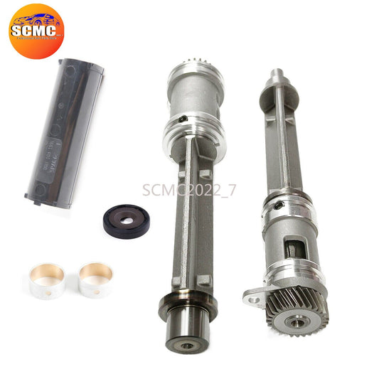 2x Balance Shafts w/ Tube Oil strainers 06H198205A for Audi A4 Q5 for VW for Jetta 2.0T