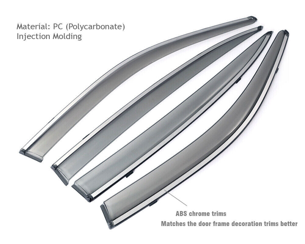 Car Window Visor Vent Shade Deflector Guard for Lexus ES350 / ES300h 2019-2023