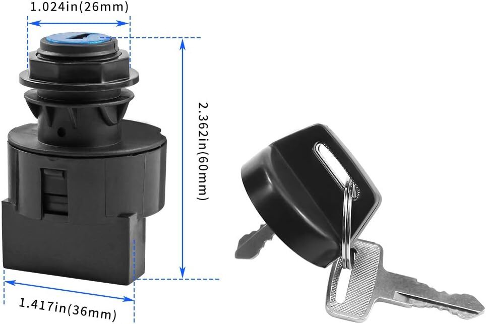 4011002 4012165 Ignition Key Switch for Polaris Ranger 700 800 900 Sportsman 850
