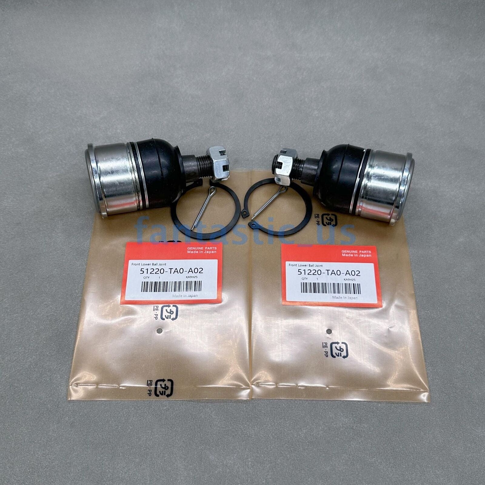 Equipment Manufacturer ( ) new 2-Piece Front Lower Ball Joint for Honda Accord 2008 - 2012 Crosstour 2010 - 2015
