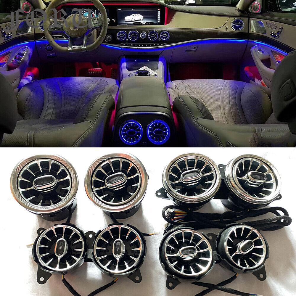 64 Colors Air Vent for Mercedes-Benz S-class W222 Interior Ambient Light Outlet