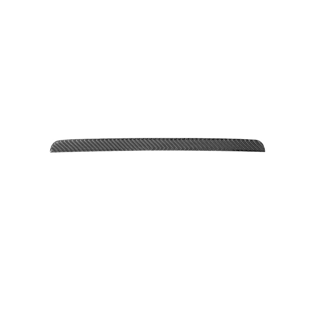 Carbon Fiber Passenger Glove Box Strip Cover Trim for Audi Q7 2007-2015