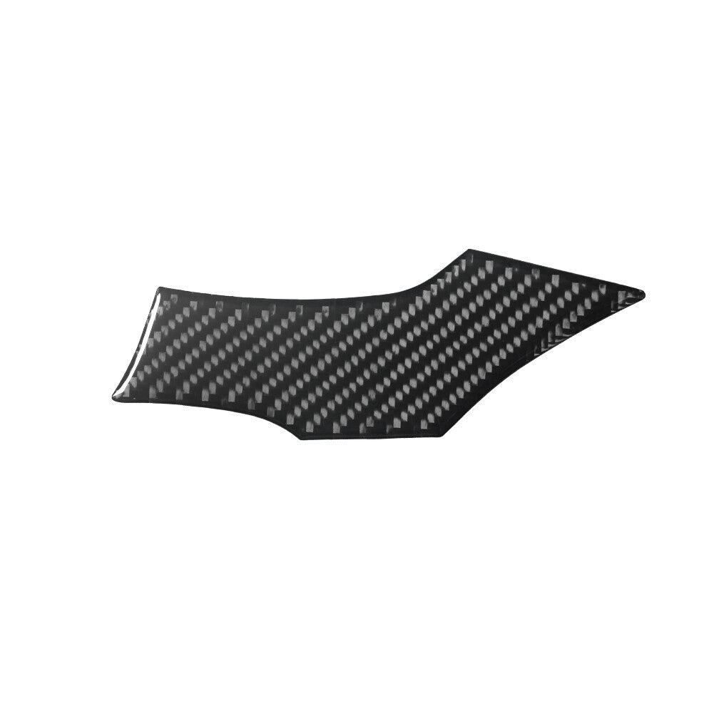Carbon Fiber Below Of Climate Control Cover Trim for Ford Fiesta 2011-2015