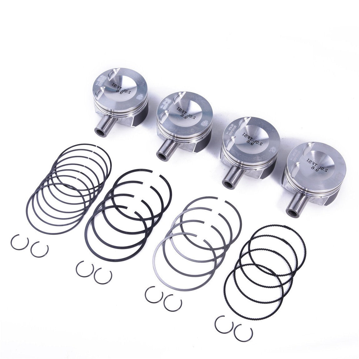 EA888 Piston Assembly Upgrades Wave Scraper Oil Ring for VW for GOLF /GTI 08-13 2.0T