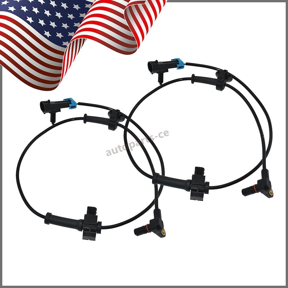 2× Rear ABS Wheel Speed Sensor for GMC for Yukon for Cadillac for Escalade for Chevrolet Tahoe