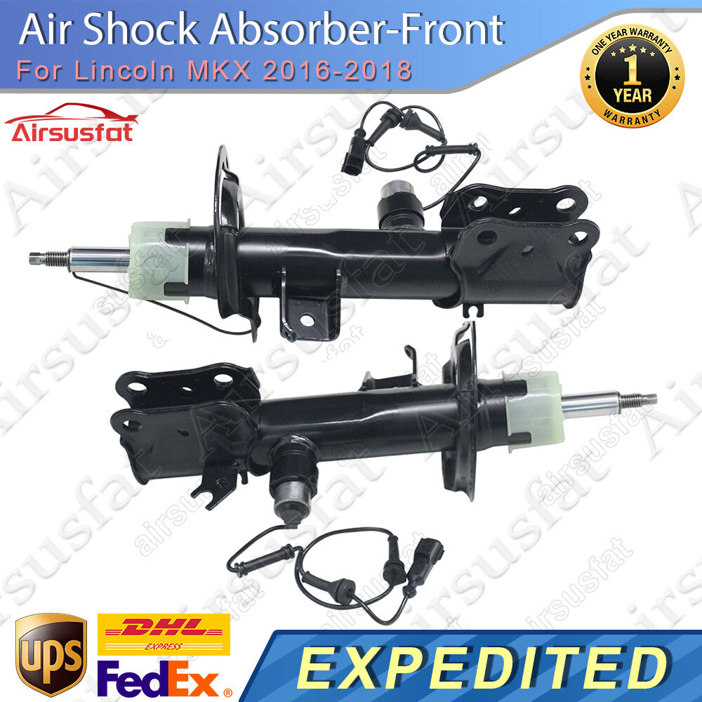 2x Front LR Shock Absorber Strut Cores with Electric for Lincoln MKX 2016-2018