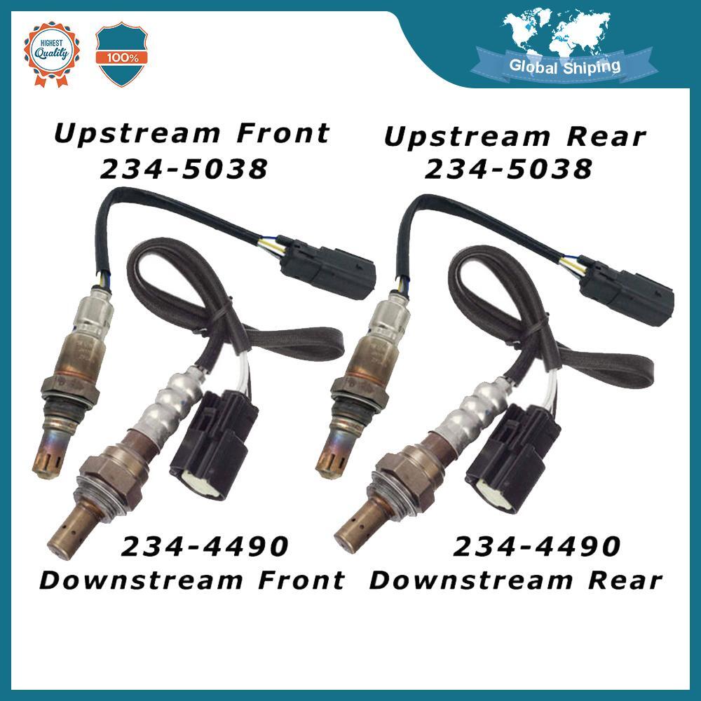 2PCS Oxygen Sensor Up+Downstream for Kia Soul L4 1.6L Base 2015 2016 2017 2018