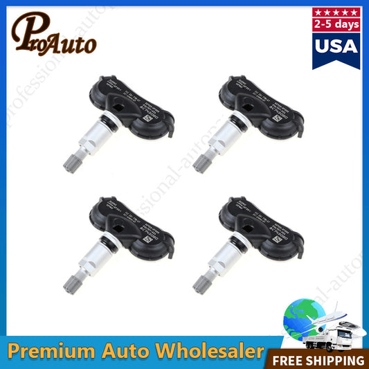 Set of 4 TPMS Tire Pressure Sensor 315MHz 52933-2F000 for Hyundai for Genesis 09-14