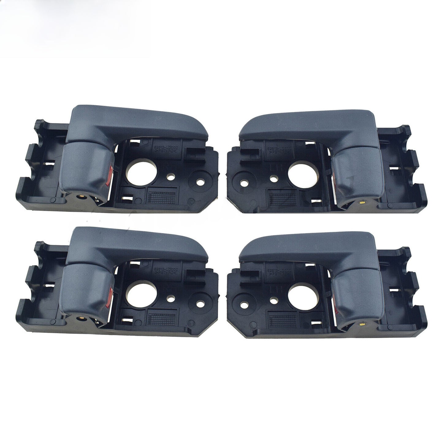 Fit For 2004-2009 for Kia Spectra Gray Interior Door Handle Front Rear Left Right 4