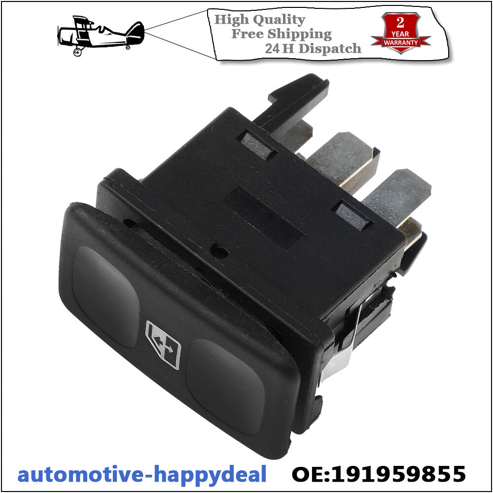 2X ELECTRIC WINDOW SWITCH 191959855 C400 for VW for GOLF MK2 GTI