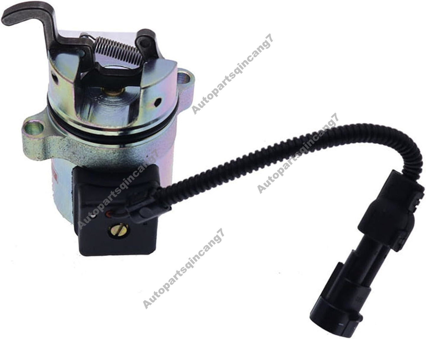 12V Fuel Stop Solenoid ZM 2904956 for Volvo L32 L35 ZL402C ZL502C ZL30B Loader