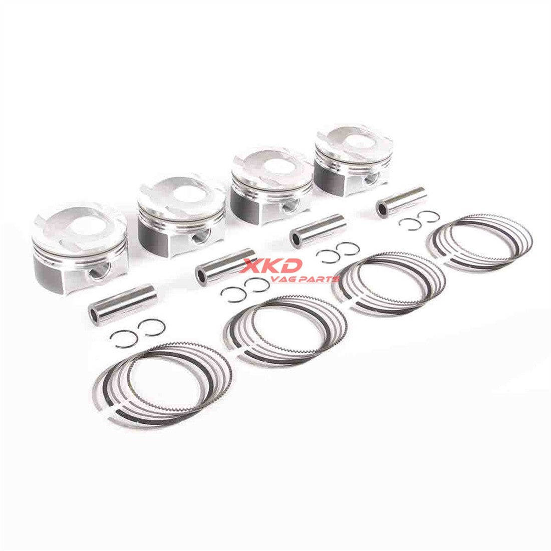 1.8T Piston and Ring Kit for Mercedes-Benz C200CGI C250 E200 SLK200 M271