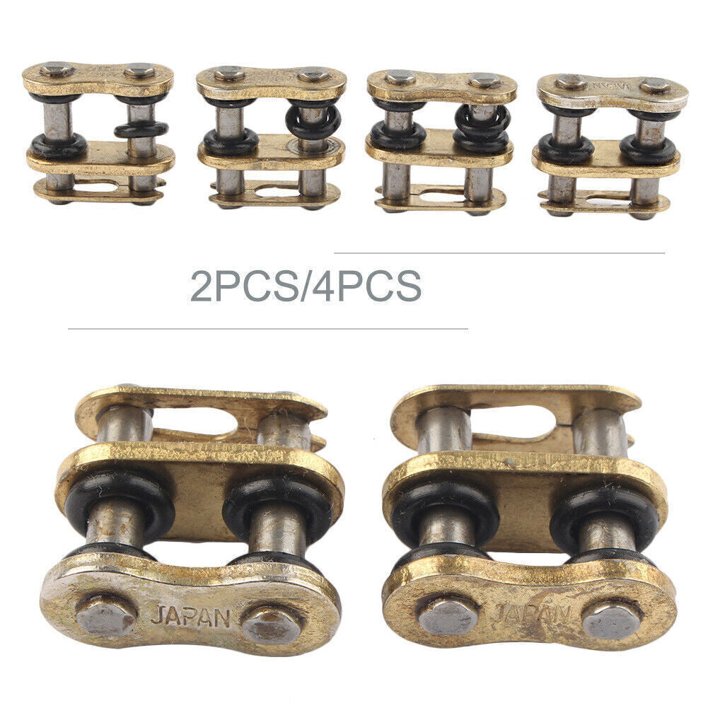 2  428 HV O-ring Heavy Duty Chain Connecting Master Link Motorcycle ATV Go Kart