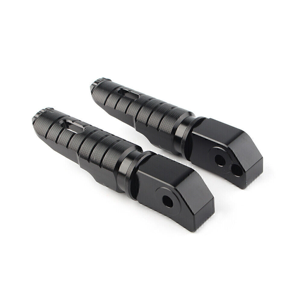 2x Passenger Footpegs Footrests for Honda CBR929 CBR900 CB125R 250R 300R Black