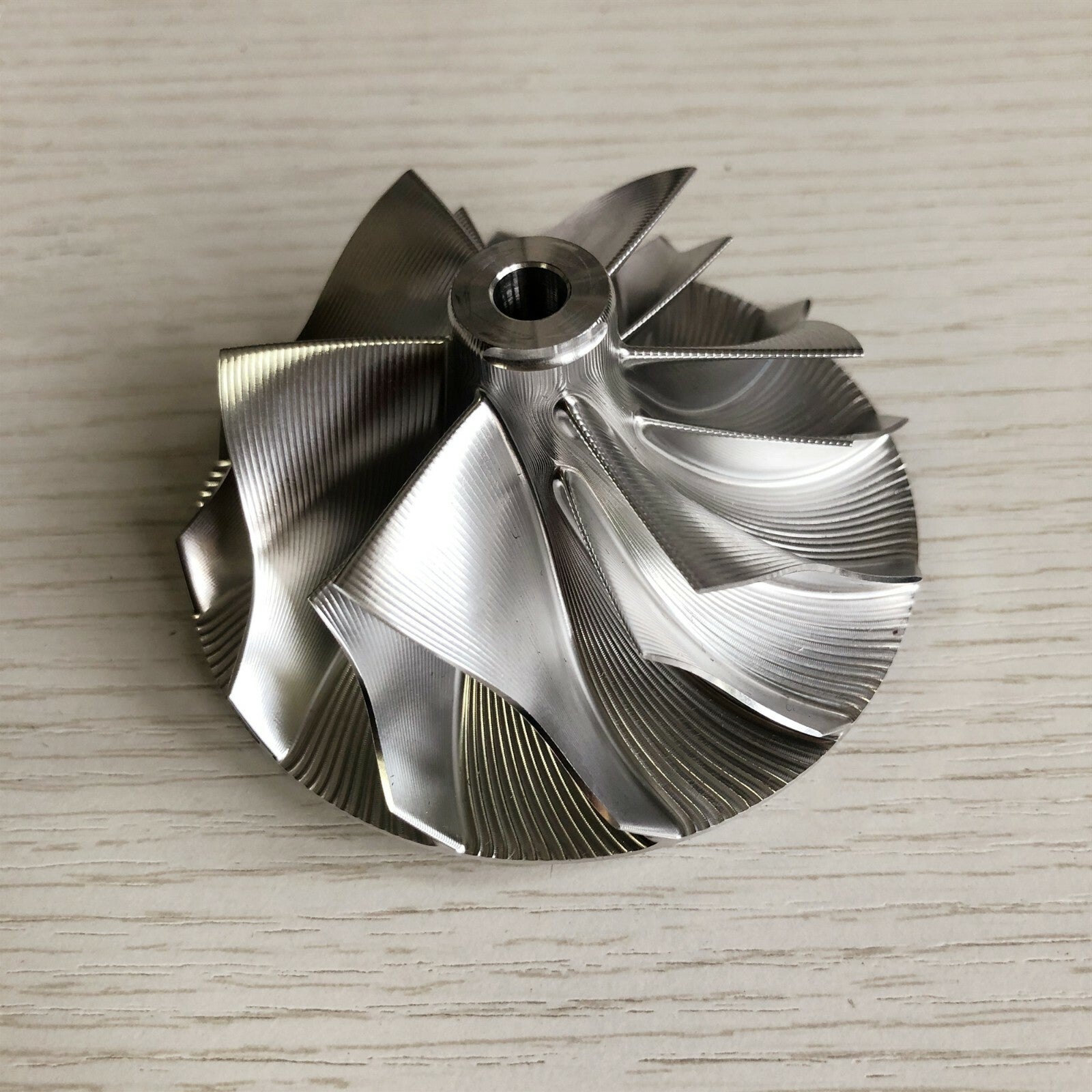 PTE58 5.00/76.20 mm 6+6 insert spot milling of turbine blank compressor wheel