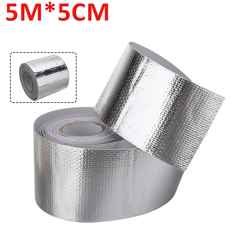 Car Thermal Exhaust Tape Intake Heat Insulation Shield Heat Barrier Self Sticker