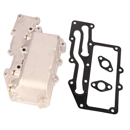 Oil Cooler Core  Housing  Gasket Fit Perkins 1104 series Caterpillar CAT C4.4