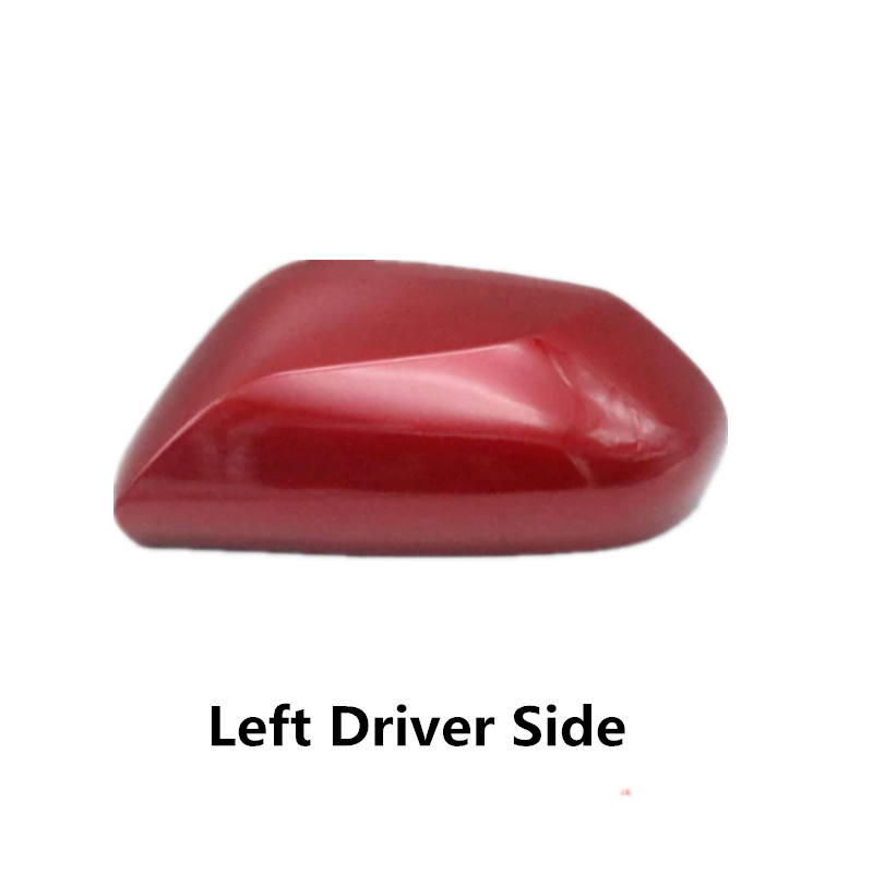 Red Left Driver's Side Rear Mirror Cap Cover for Toyota for CAMRY 2019-2024