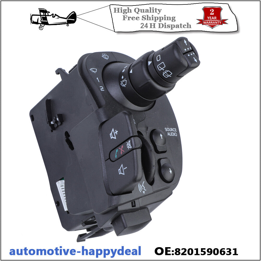 Wiper Switch Stalk Steering Stalk for Renault Clio MK3 KANGOO MODUS 2004-2012