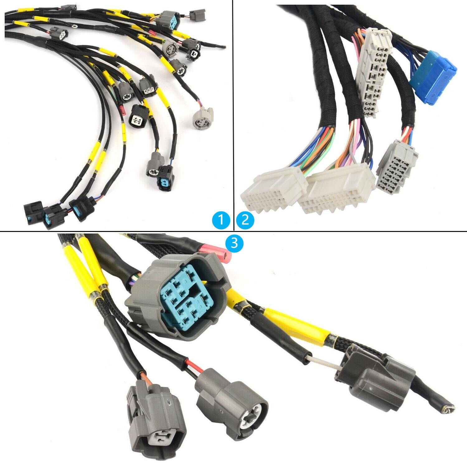CNCHOBD21 OBD2 Budget B Series concealed engine wiring harness, new for Honda for Civic Integra