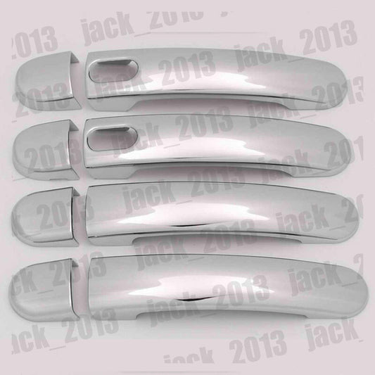 for Volkswagen for Tiguan 2010-2016 Chrome ABS Side Door Handle Covers Trim 8x