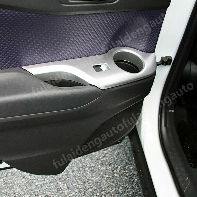 for Toyota C-HR 2018-2022 Silver Inner Window Lift Panel Switch Cover Trims ABS