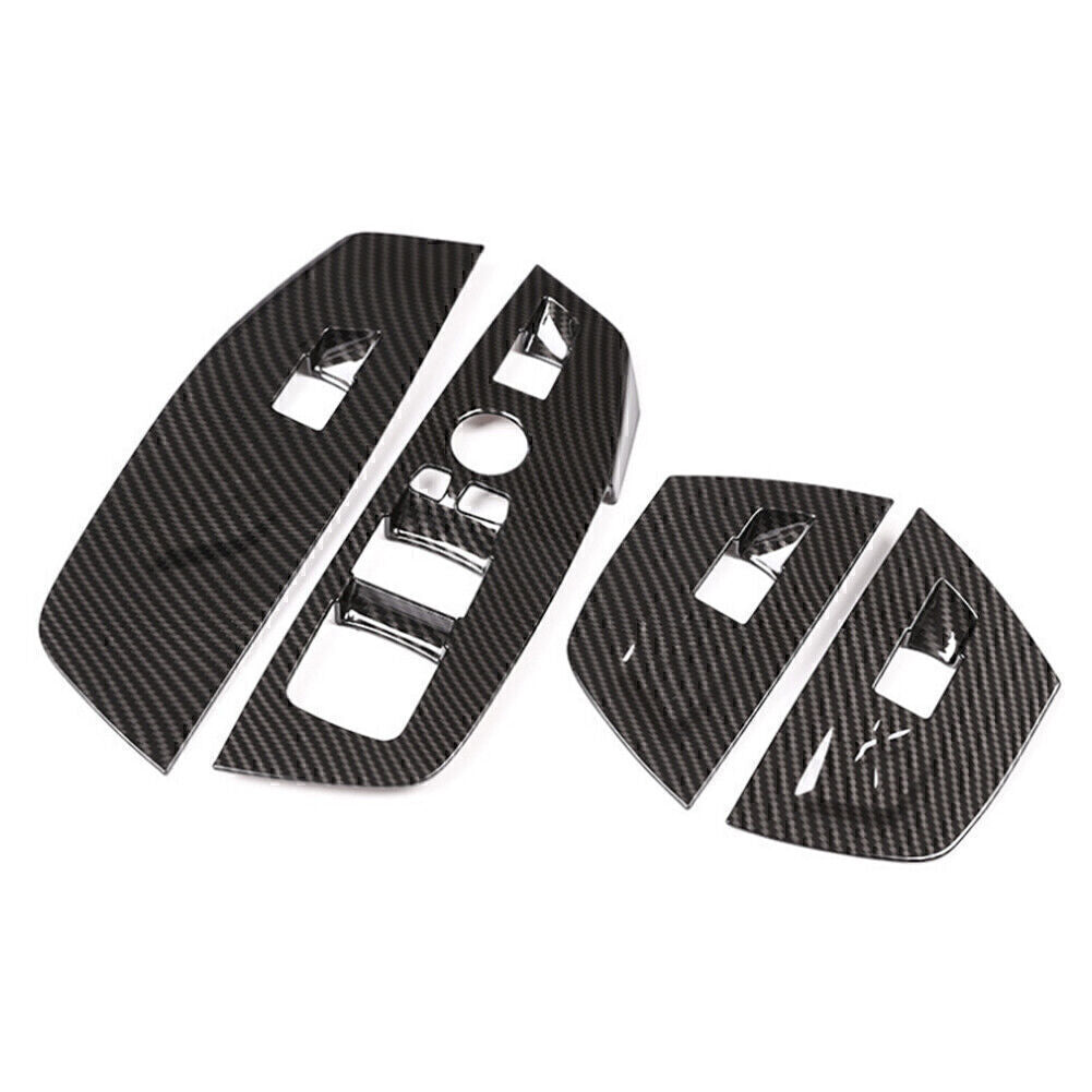 Innent¨¹rfensterschalter Carbon FiberTrim Cover f¨¹r for BMW X3 X4 G01 G02 2018-23