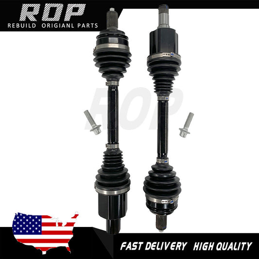 Pair Fits for Mercedes-Benz W222 S450 W217 S550 Front Left and Right CV Axle Shaft