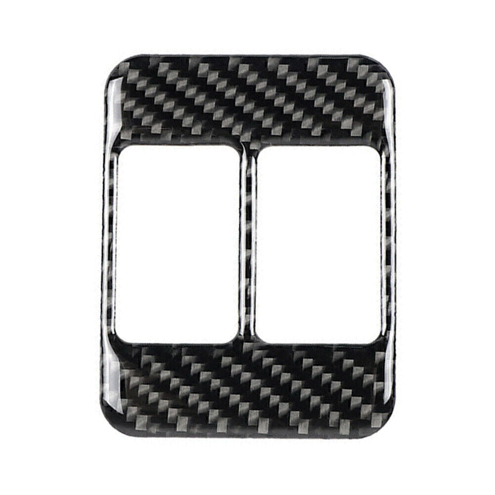 for Subaru BRZ for Toyota 86 2013-17 Carbon Fiber Center Console Heating Button Trim
