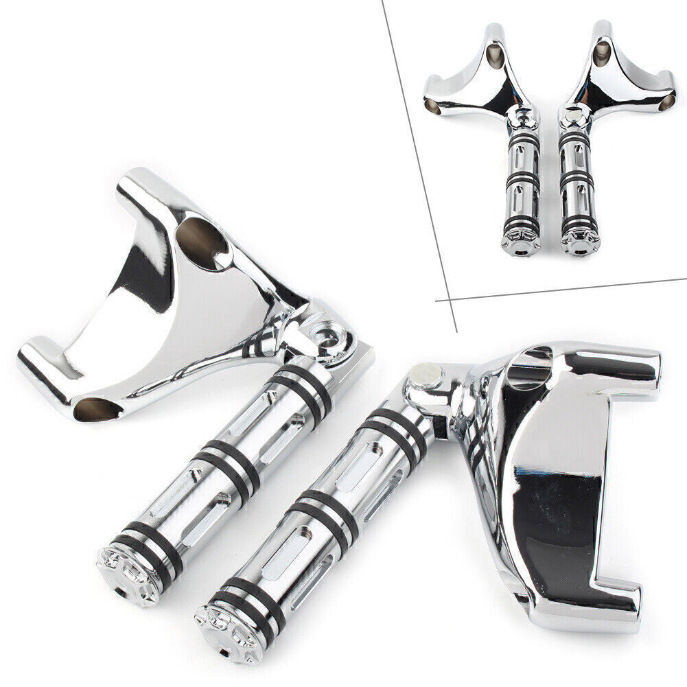 Rear Passenger Footrest Peg Mount for Harley Sportster XL883 1200 2004-2013 12