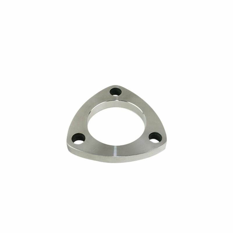 2in 3-Hole Bolt Exhaust Header Test Pipe Adapter Weldable Flange Stainless Steel