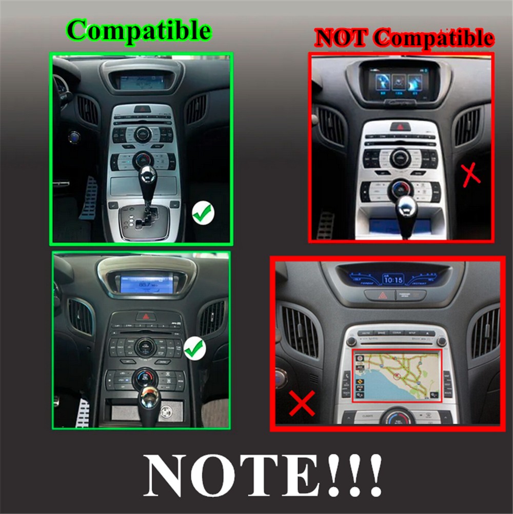 9''Android12 Carplay 2+32G Car Stereo GPS for Hyundai for Genesis /Rohens Coupe 09-12