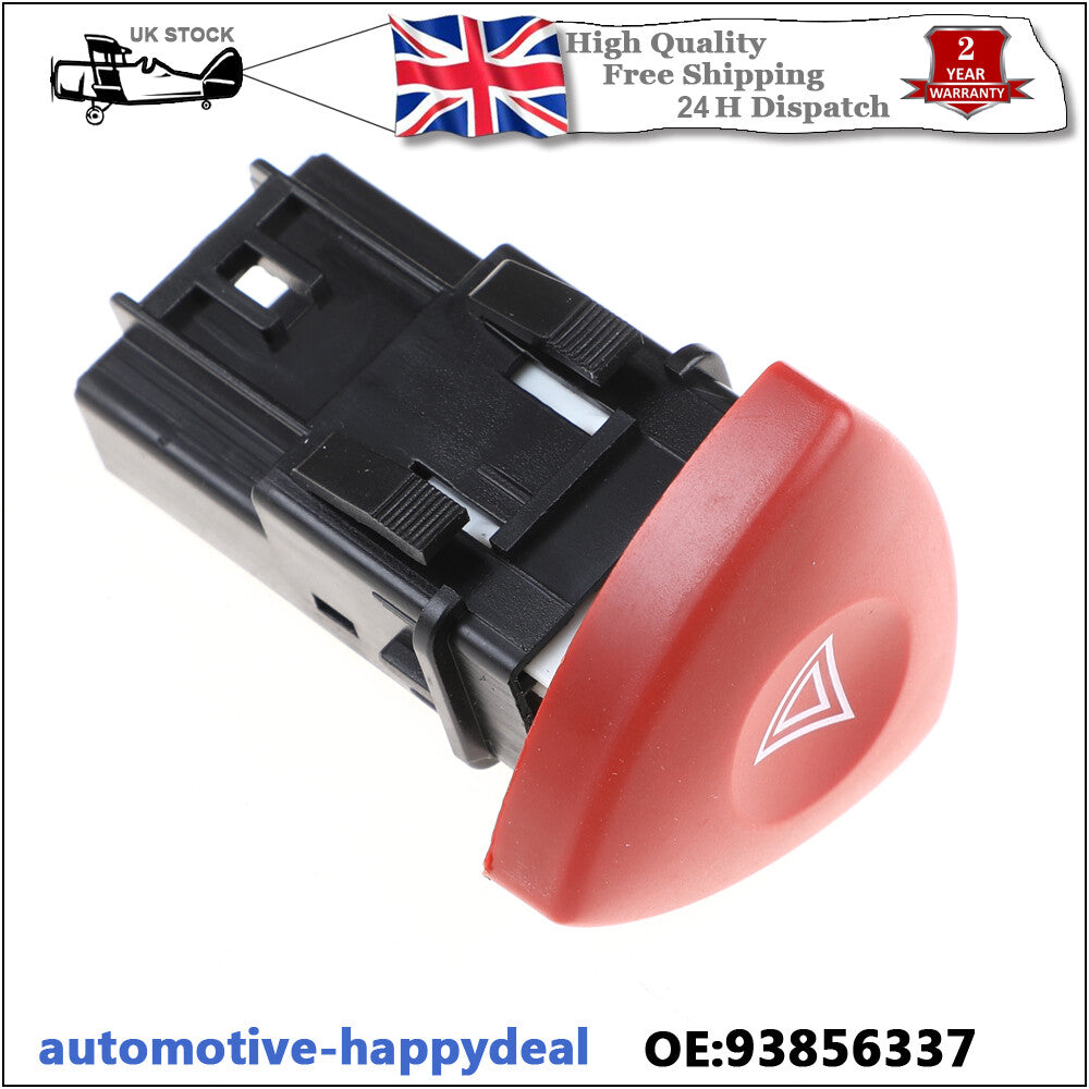 for VAUXHALL LAGUNA VIVARO TRAFIC for RENAULT HAZARD WARNING LIGHT SWITCH 93856337