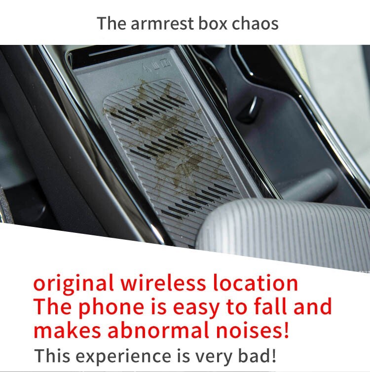 for Kia EV6 Anti-skid Pad Phone Wireless Charging Pad Models (Only The Mat)