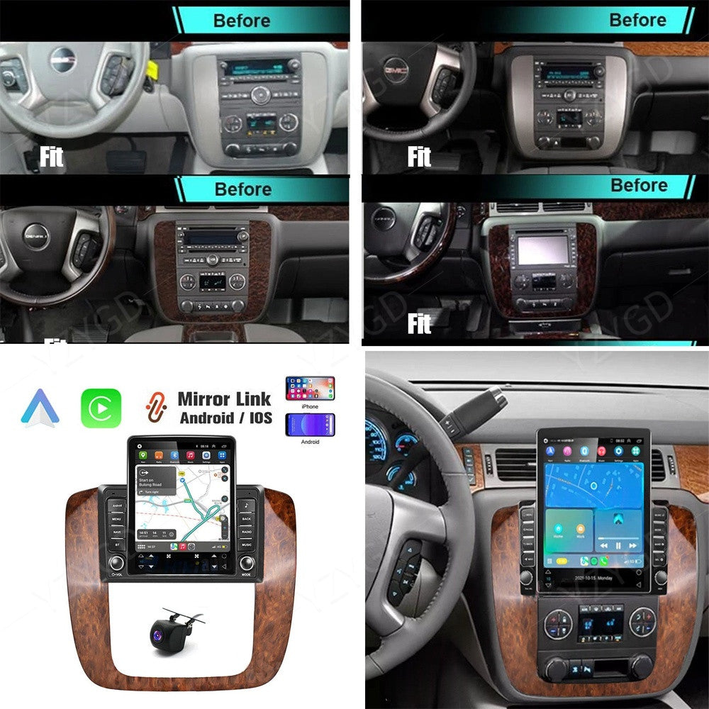 Android Carplay Car Stereo Radio for Chevrolet Suburban 2007-2014 GPS Screen FM