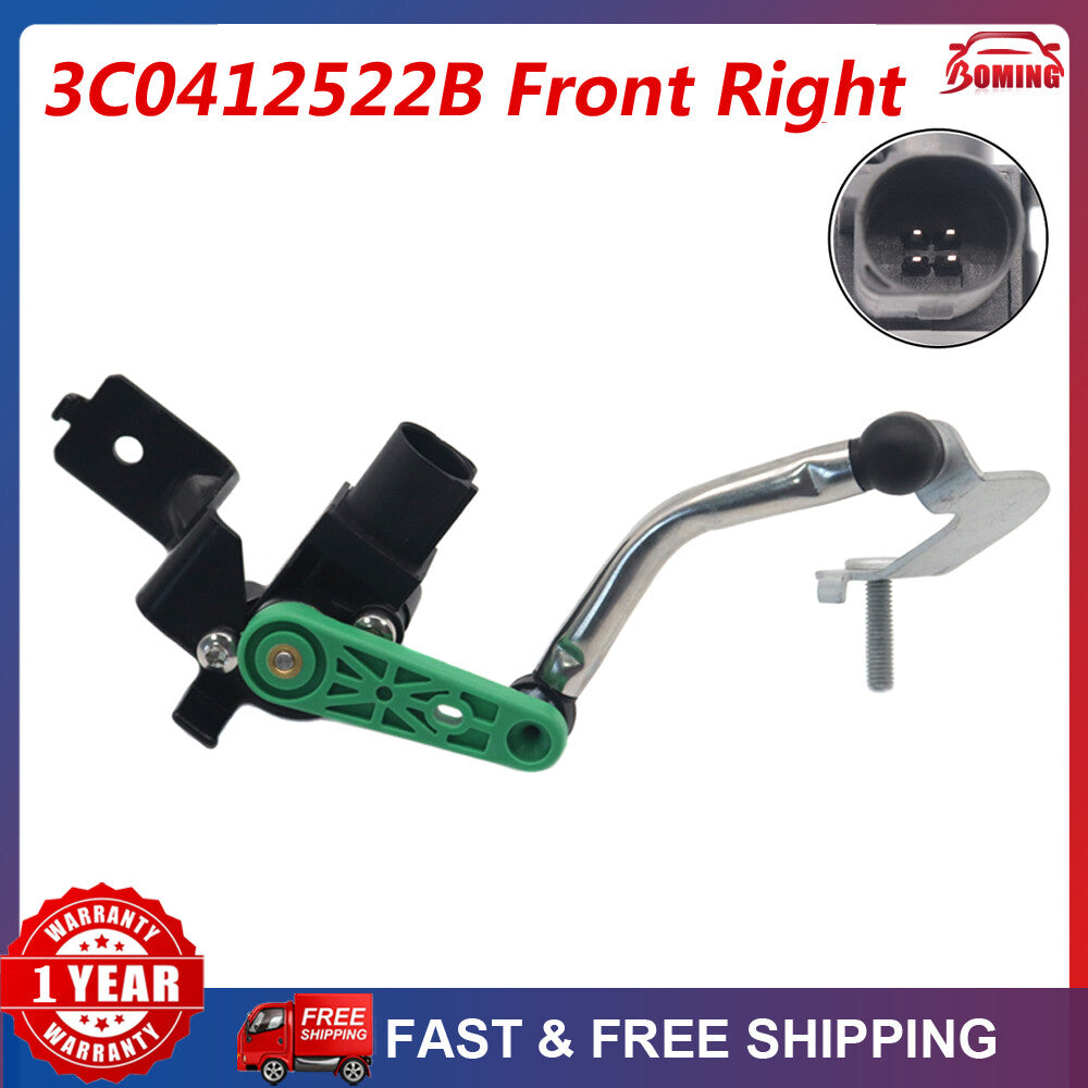 NEW Front Right Headlight Level Sensor for VW for Golf for Tiguan Aud V10721618