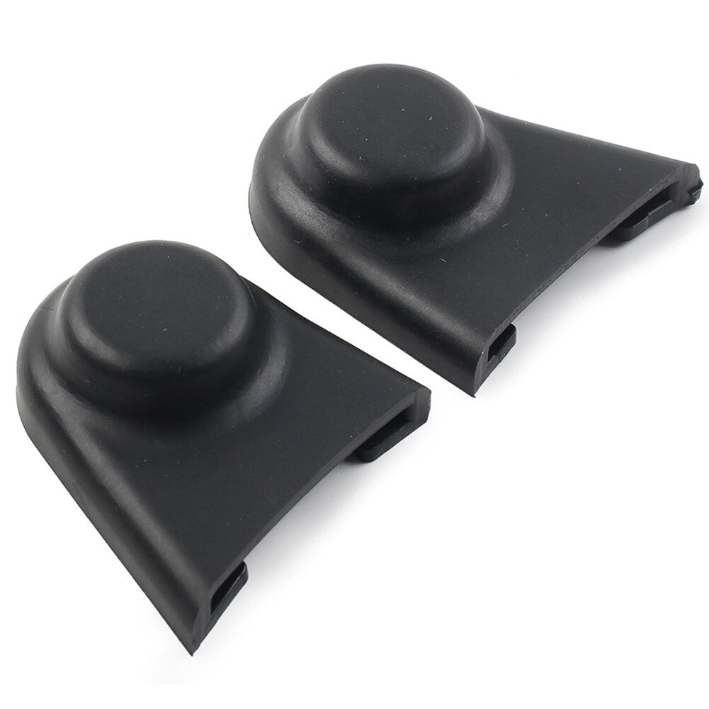 Black Rubber Screw Nut Bolts Covers Waterproof Fit for Harley Touring Motorcycle