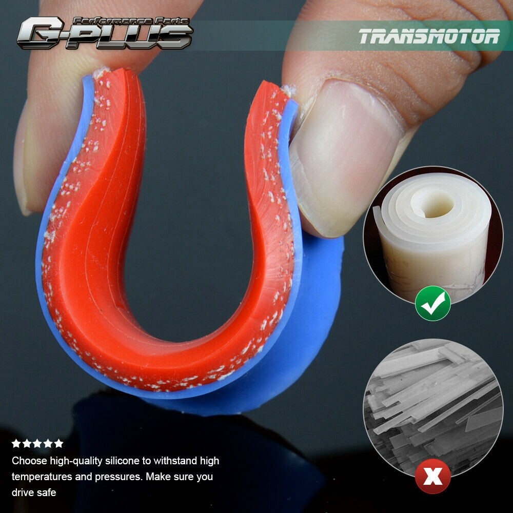 Silicone radiant hose kit for ROVER for Mini Cooper SS SPI 1275/1.3L 90-00 Red
