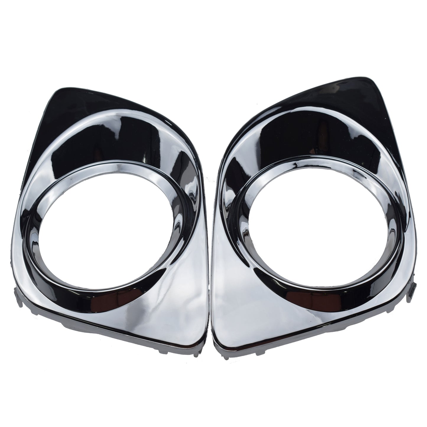 521270T010 Chrome Fog Light Trim Cover Pair Left Right for Toyota Venza