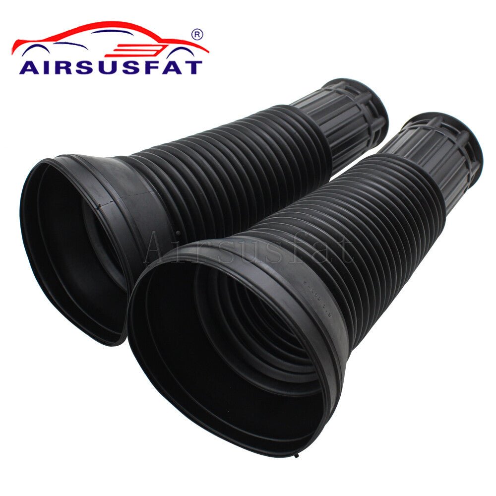 2-Piece Front Air Suspension Shock Absorber Dust Cover Boots for Audi for A8 D3 4E Allroad Quattro