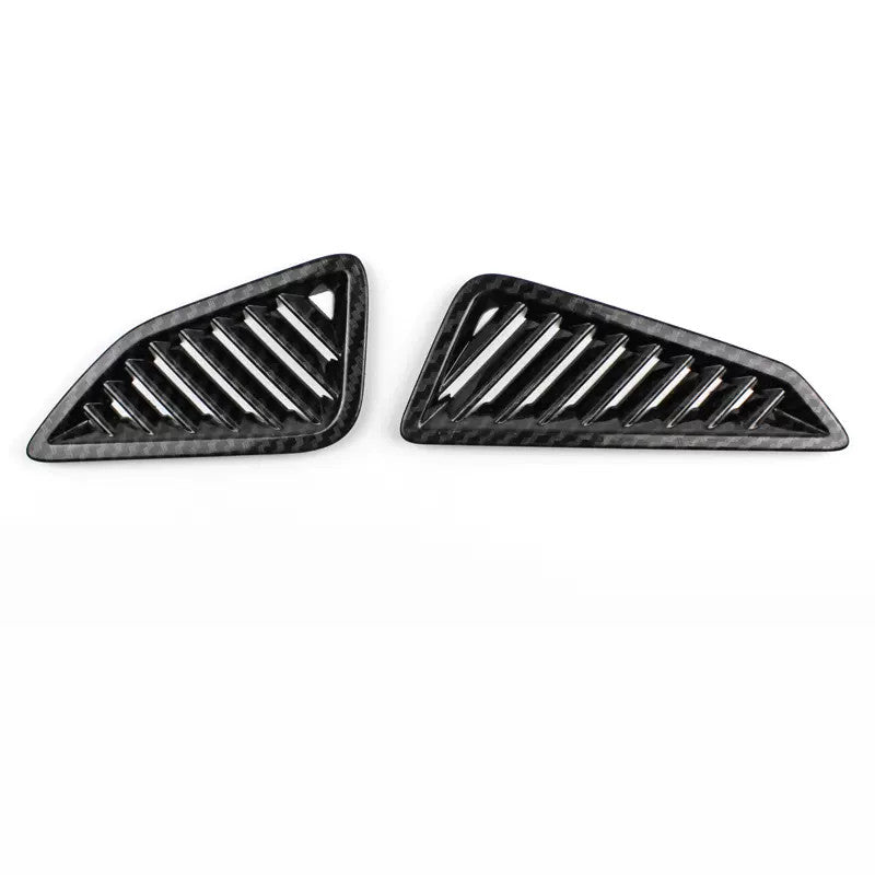 Carbon fiber dashboard vent cover trim for Toyota for Corolla 2019 - 2024